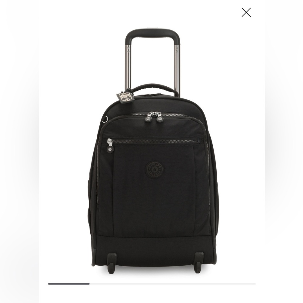 Kipling Black Wheeled Backpack